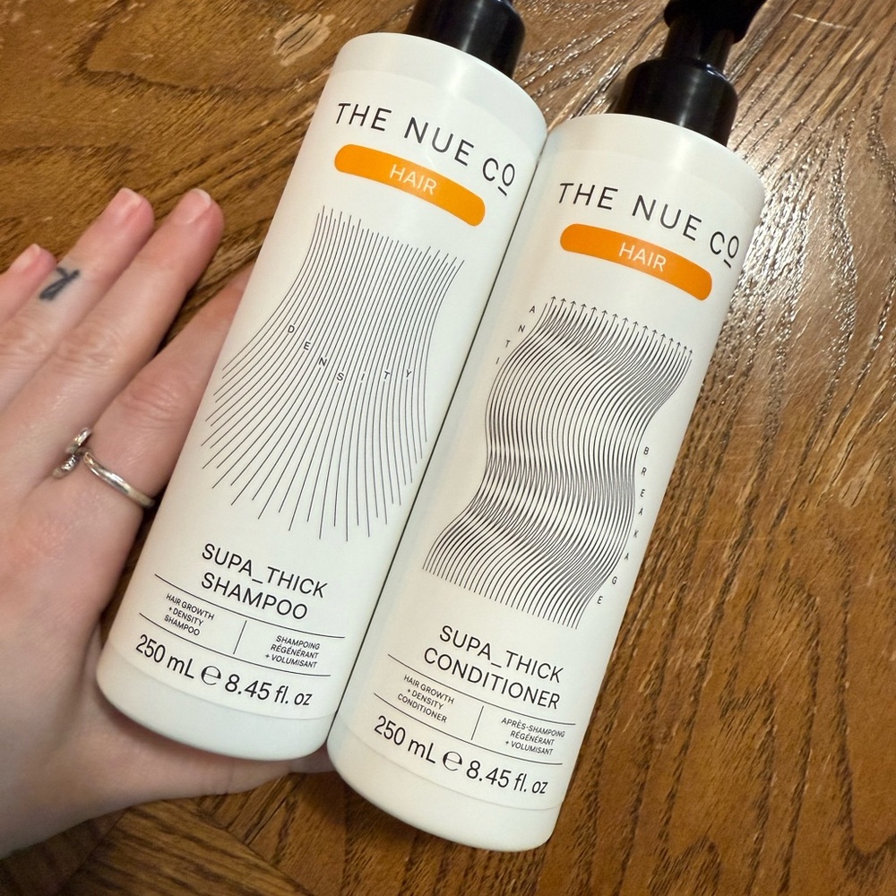 Supa_Thick Shampoo and Conditioner Set - White